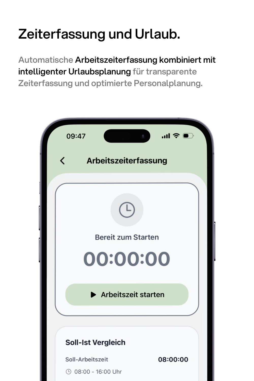 kaya - Zeiterfassung und Urlaub